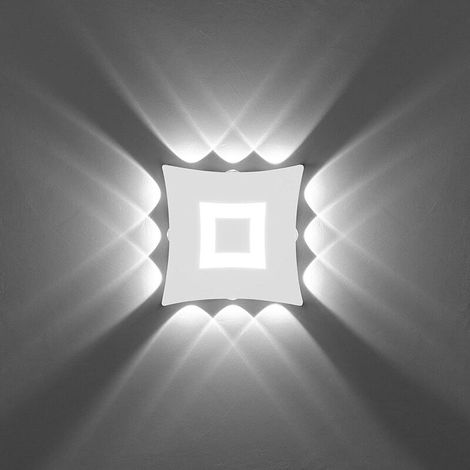 18W Moderne Applique Murale LED Lampe Murale Imperméable IP65 Aluminium Lampe de Mur LED Intérieur Extérieur pour Salle de Bains Salon Chambre à Coucher Couloir Escalier Entrée Porche - lumière blanch (1/5)
