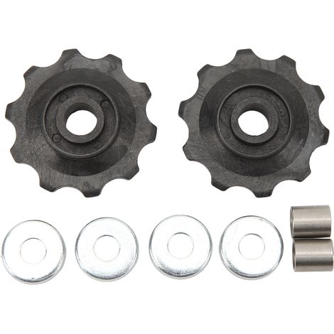 Kit de Conversion de poulie de roue de 6mm, remplacement professionnel en acier résistant aux rayures pour Suntour