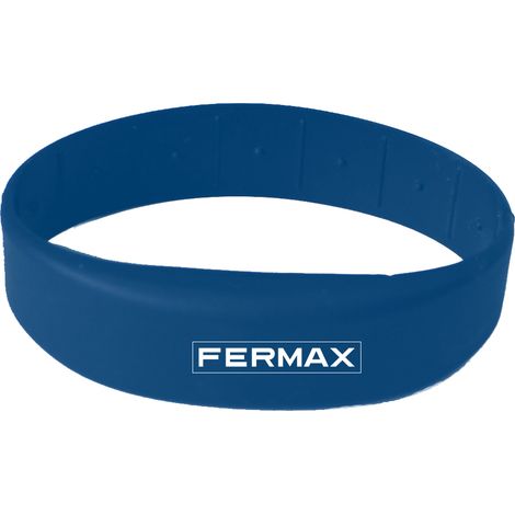 Pulsera de proximidad EM azul con tecnología de identificación sin contacto