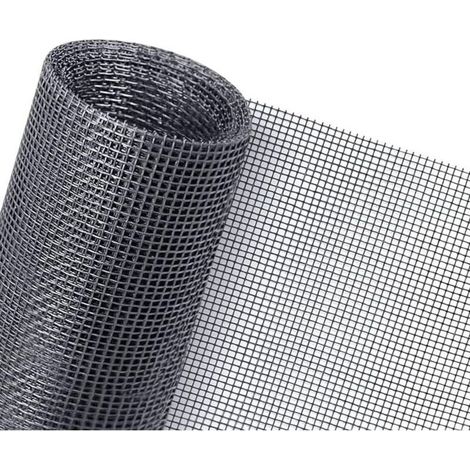 Moustiquaire Fenêtre Anti-Moustiques,130x150cm Moustiquaire Universelle pour Fenêt,Filet en Fibre de Verre Lgnifugation Durable