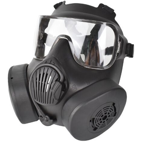 Forehill – Masque de protection intégral M50 – Protection CBRN – Double filtre avec cartouches – Écran facial large pour vision optimale (1/4)