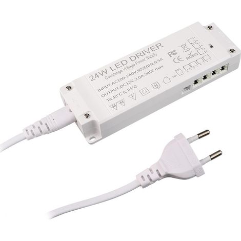 LED Netzteil 24W 12V 7Port weiss (1/2)