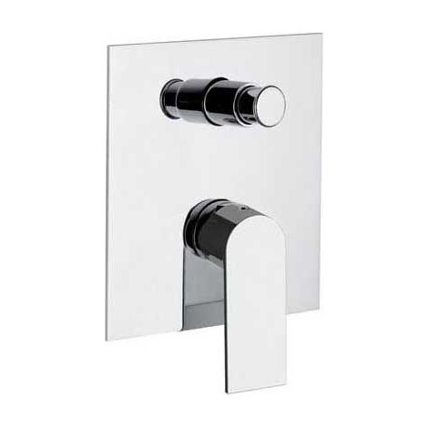 Monocomando incasso doccia con deviatore linea avenue cromo