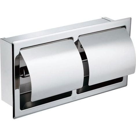 in Toilet Paper Holder Recessed into the Wall Polished