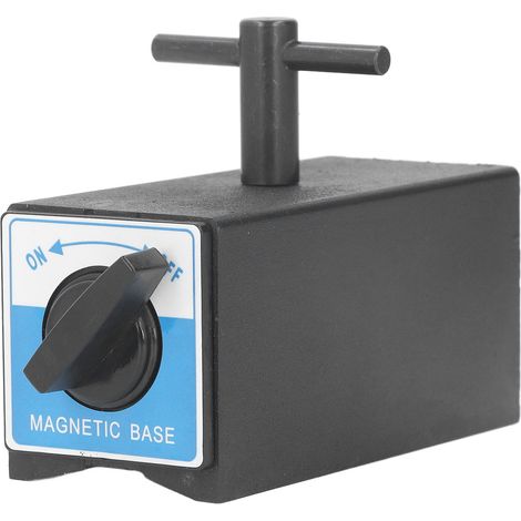 Base magnétique Force d'aspiration 120kg, filetage M6, support en forme de V pour indicateur à cadran (1/5)