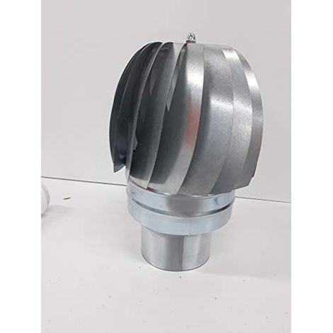 Cappello Aspiratore Zincato Per Stufa 110 mm.