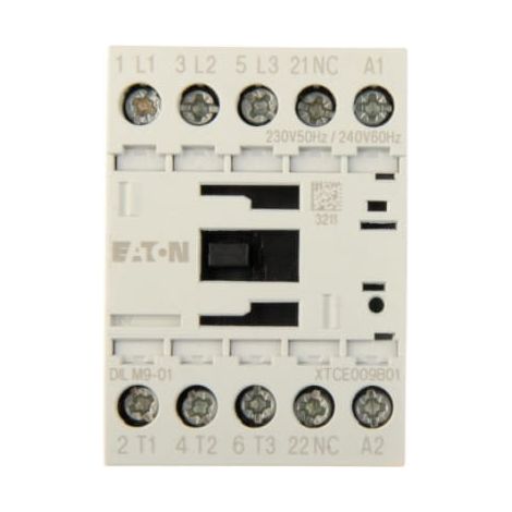 Contattore di potenza 9A 3P 230V AC 0Z 1R DILM9-01 (230V 50HZ, 240V 60HZ) 276725