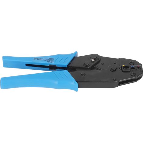 Pince à sertir les cosses, outil de dénudage de fils de sécurité, kit de mâchoires interchangeables avec poignée ergonomique (1/5)