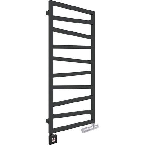Heizkörper mischbetrieb schwarz - (HxL) 835x500 mm - 300 Watt - 332 Watt - ZIG835-500V2N