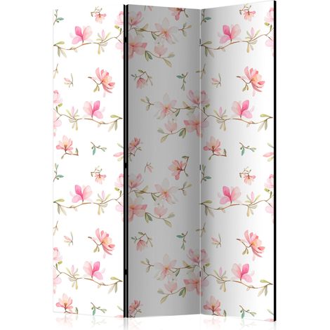 Paravento - Fresh Magnolias [Room Dividers] - 135x172 (1/4)