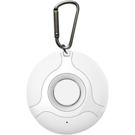 Répulsif à ultrasons pour tiques et puces Rechargeable Portable Haute fréquence Sans danger pour les personnes et les animaux Convient pour une utilisation en extéri Blanc (1/5)