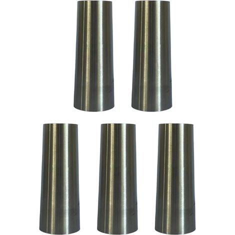 Lot de 5 outils de greffage de bourgeons, appareil de greffe d'arbres fruitiers en acier inoxydable non dommageable, dispositif d'extraction d'arbres fruitiers (5 pièces) (1/5)