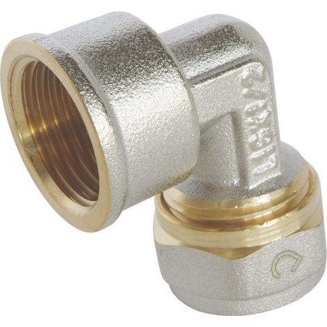 Coude à visser pour tube Multicouche Ø16-F15/21