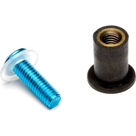 kit de tornillos kyoto screw kit anodizado 4 mm 15 mm 8 piezas