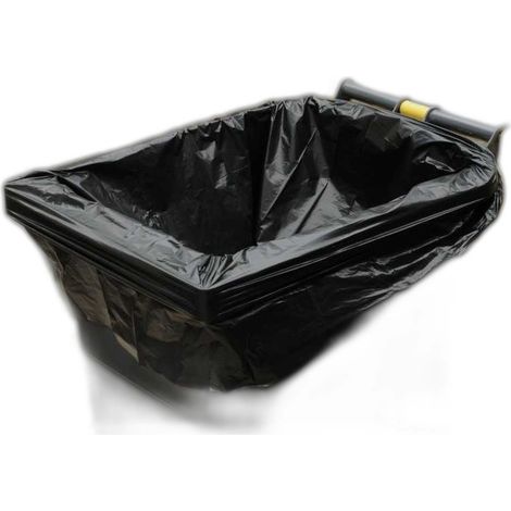 Housse conteneur 330 l - 35 microns - le carton de 100 - PROMOSAC - Sac poubelle de 200 a 750 litres (1/2)