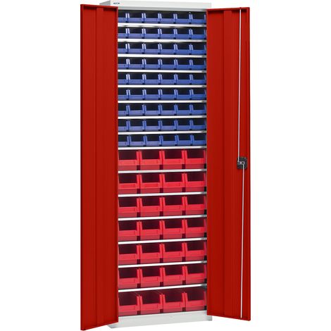 eurokraft pro, Armoire d'atelier avec bacs de stockage, hauteur