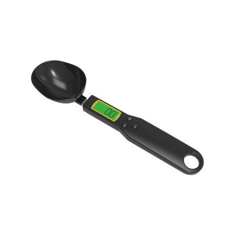 CHILITEC Digitale Löffelwaage CT LW-500, 1...500 g, 0,1 g genau, schwarz (1/5)