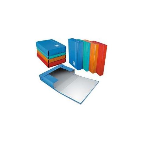 Blasetti One Color caja archivador Rojo Cartón plastificado