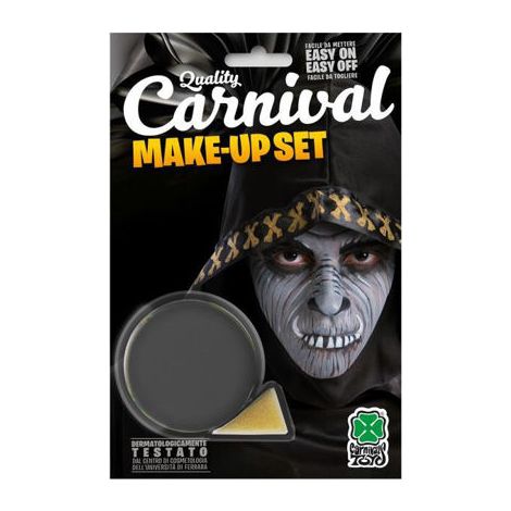 MAQUILLAJE GRIS AL AGUA 10GR PINTACARAS HALLOWEEN