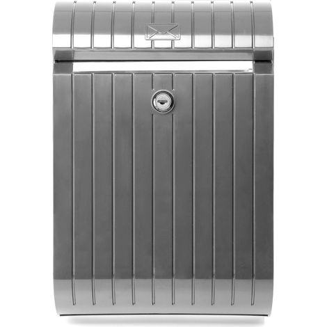 Boîte aux Lettres Piccolo Gris, Référence 0044009 (1/5)