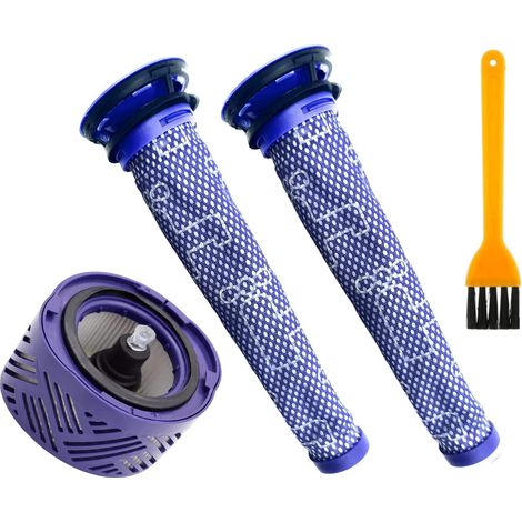 Venta: Kit de 3 filtros compatible con aspiradoras Dyson V6 V7 V8 DC58 DC59 DC61 DC62. Accesorio de repuesto para premotor/post-motor. Filtro HEPA de repuesto para pre-motor/post-motor de aspiradora 9 (1/5)