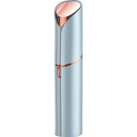 Épilateur électrique sans douleur, tondeuse silencieuse lavable, 2 têtes de rechange, bleu, coupe-cheveux précise (1/5)