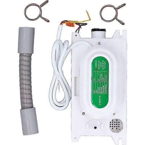 Pompe automatique de relevage et de vidange des condensats pour systèmes de chauffage, ventilation et climatisation, avec drain relevable et démontable, 100 L/h avec une capacité de 500 ml, compatible (1/5)