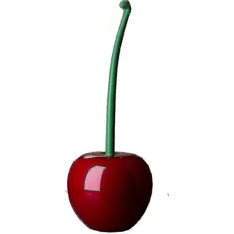 Brosse et support de toilette compatibles avec A Cherry, en plastique, pour salle de bain/toilettes-AquaForge
