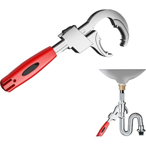 Molette Rglable Cl de Robinet Rglable Robuste pour Usage (1/5)