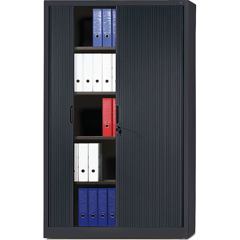 C+P, Armoire à rideaux à lames verticales, h x l x p 1980 x (1/5)