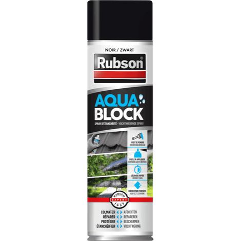 Aquablock Spray Schwarz Aero 300ml - Rubson