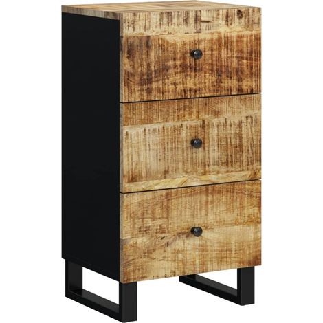 Maison Exclusive - Credenza con 3 Cassetti 40x33,5x75 cm Legno Massello di Mango (1/5)