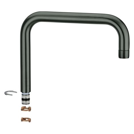 Auslauf 13096 hard graphite gebürstet (1/2)