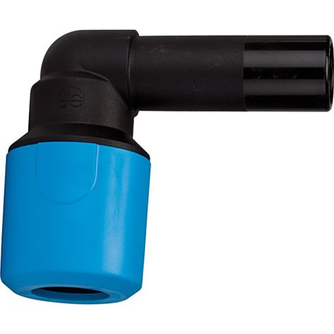 Riegler Einsteck-Winkelverbinder PP, Stutzen 32 mm, Schlauch-Außen-Ø 32 (1/2)