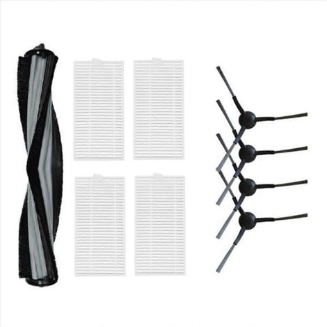 9 Seitenbürsten + Filter für Saugroboter, kompatible Ersatzteile, 9-teiliges Wartungsset, Zubehör, effiziente Reinigung, Ersatzteilpaket (1/5)