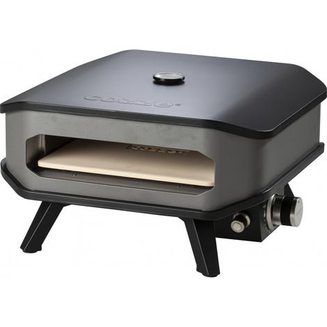 Forno per Pizza 34 cm Portatile Cottura a Gas con Pietra Refrattaria (1/5)