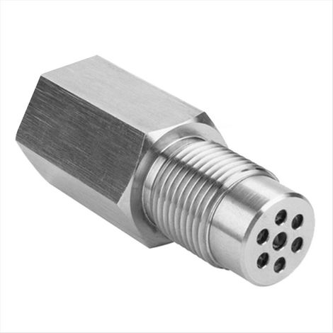 Adatto per adattatori per sensori di ossigeno in acciaio inossidabile M18x1.5, cavi di prolunga e connettori per componenti automobilistici.