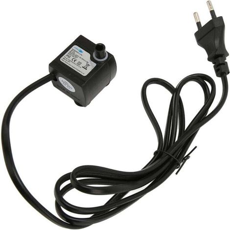 Tauchpumpe, einstellbare Wasserzirkulation, leise, IPX8, 220–240 V, für Aquarien und Springbrunnen – Crezuo