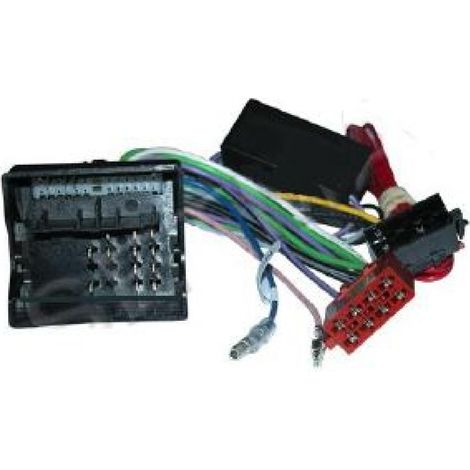 Fiches ISO Autoradio - ISO Fakra 4X40W Audi ap07 - Pour systeme amplifie non-Bose