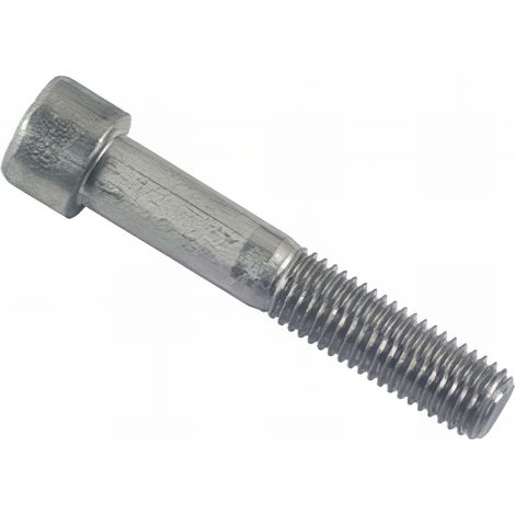 Vis métaux tête cylindrique 6 pans creux 5 x 12 mm INOX A4 - Boite de 100 pcs - Fixtout VCHC05012A4L80