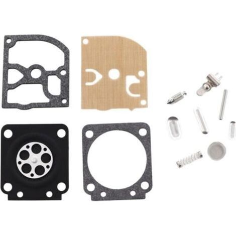 Ensemble de membrane de carburateur Kit de réparation pour Stihl FS120 FS200 FS250 FS300 FS350 FS400 FS450 FS480 FS 120 200 250 300 350 400 450 480 pour carburateur Zama C1Q