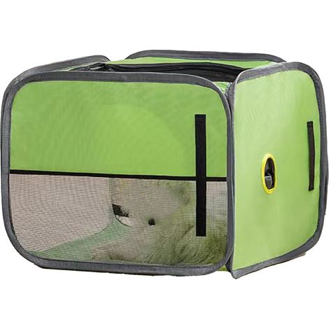 Boîte de sèche-cheveux pour animaux de compagnie, séchage rapide, grande capacité, fournitures en tissu Oxford respirant pour la maison (1/5)
