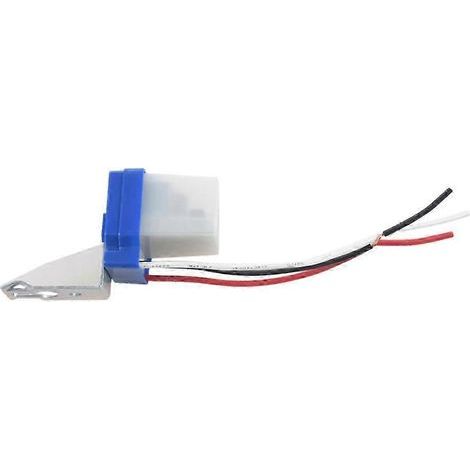 Interrupteur crépusculaire 12 V 10 A, marche/arrêt automatique, pour la commande d'éclairage public extérieur, 50-60 Hz (1/5)