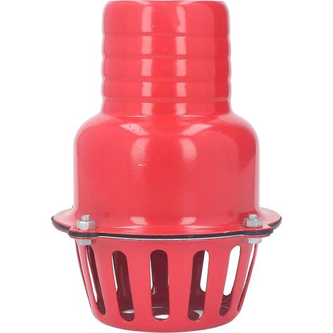 Clapet Anti-retour de Pompe à Eau de Moteur 3in Clapet de Pied de Pompe à Eau en Alliage D'aluminium Bon Accessoire de Filtre Inférieur avec une Bonne étanchéité (1/5)