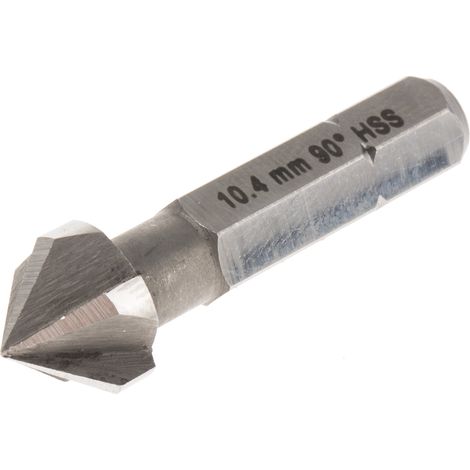 Fraise RS PRO HSS tête de 10.4mm 5 cannelures Long 31 mm x 1 ( Prix pour 1 )