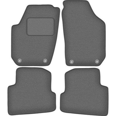 Tappetini auto Graphite per: Skoda Fabia II hatchback, station wagon (2007-2014)