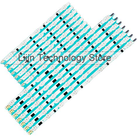 LED-Streifen, 800 mm Länge, 13 Perlen pro Streifen, 3 V Spannung, kompatibel mit UE39F6800, CE-zertifiziert (1/5)