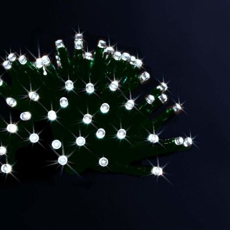 Solarlichterkette 100 LED's - 10 m Beleuchtung - zum Innen- und Außengebrauch - Farbe MULTICOLOR - Fééric Lights and Christmas