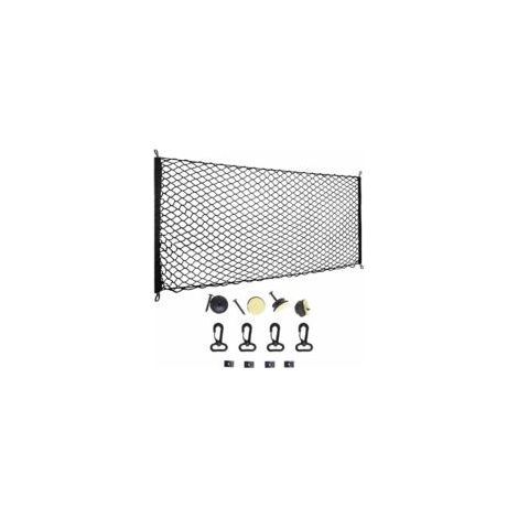 Filet de coffre de voiture, filet de coffre en nylon élastique, filet de protection 115 x 60 cm, filet de séparation de coffre multifonctionnel pour chien (1/5)