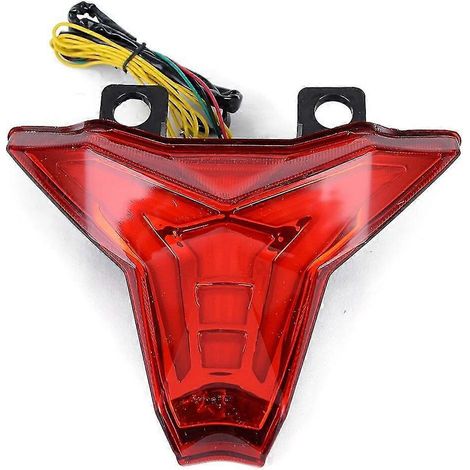 Rücklicht mit integriertem Brems- und Blinklicht (LED) für Kawasaki Z1000 Ninja ZX-10R ZX10RR ZX 10R Ninja 250 400 (2018–2023) – Farbe 3